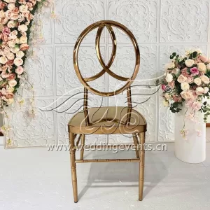 Gold phoenix chair