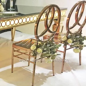 Gold phoenix chair