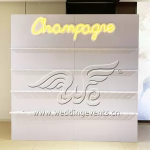 Champagne Wall