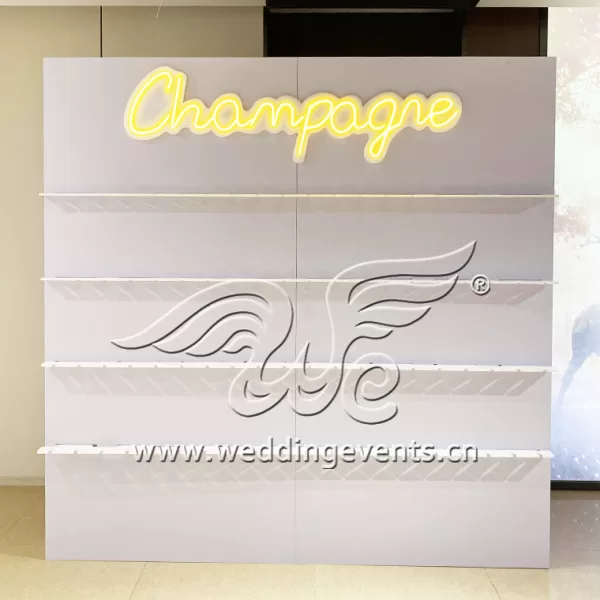 Champagne Wall