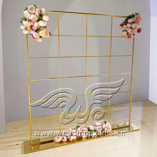 Gold Frame Wedding Backdrop