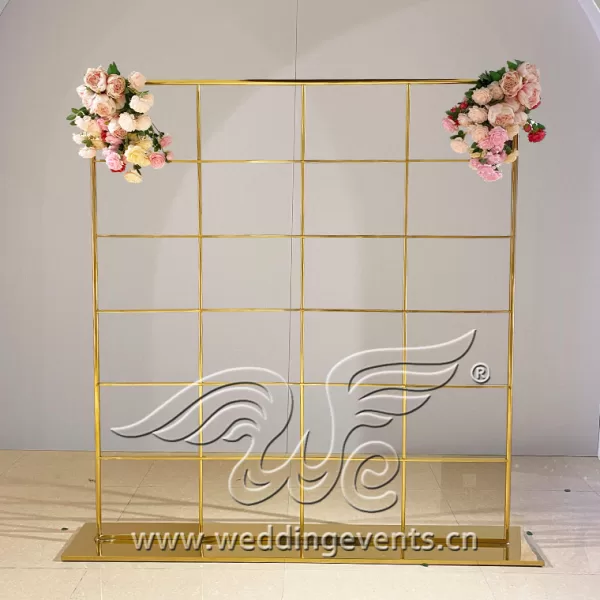 Gold Frame Wedding Backdrop