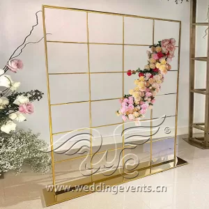 Gold Frame Wedding Backdrop