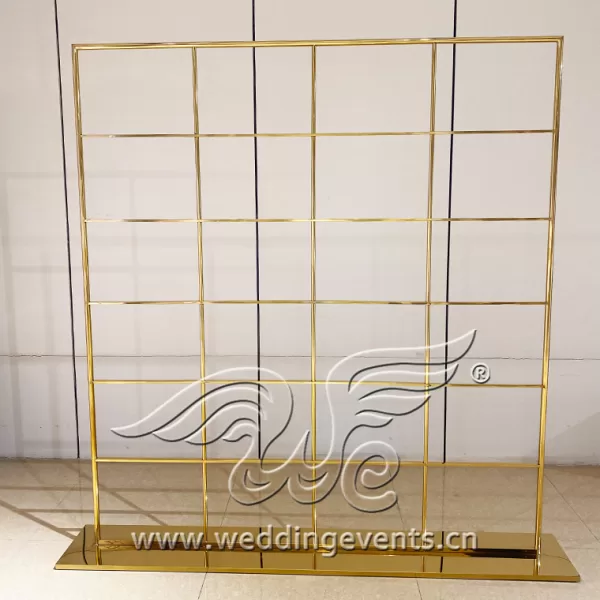 Gold Frame Wedding Backdrop