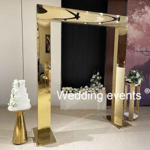 Wedding ceremony arch
