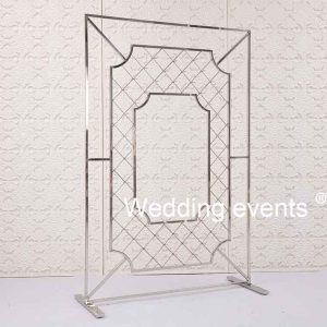Silver candle wall