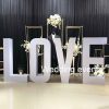 LOVE backdrop wedding letter banner decorations