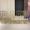 Baby letter backdrop celebration stage decoration marquee