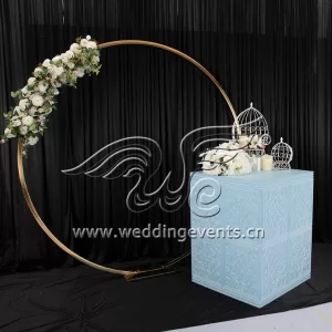 Circle wedding backdrop