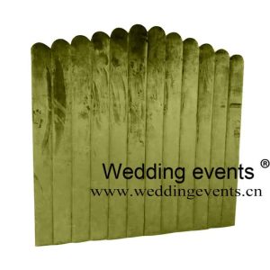 Wave design wedding backdrop