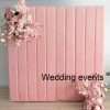 Backdrop ideas wedding square pink velvet background