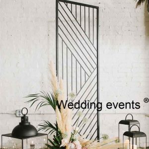 Simple wedding backdrop