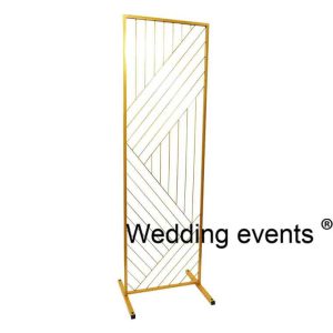 Simple wedding backdrop