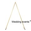 Triangle wedding backdrop arbor arch stand