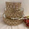 Metal cake stand dessert tray decorations