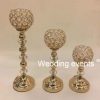 Crystal candelabra dinner candlestick for wedding