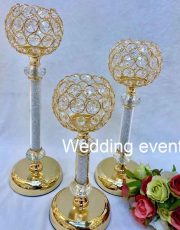 Candelabras crystal candlesticks
