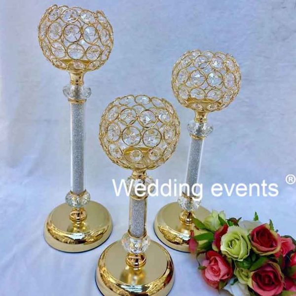 Candelabras crystal candlesticks