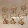 Candelabra centerpieces crystal tealight candle holders