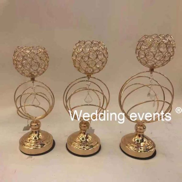 Candelabra centerpieces