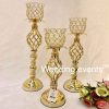 Crystal candlestick wholesale table decorating