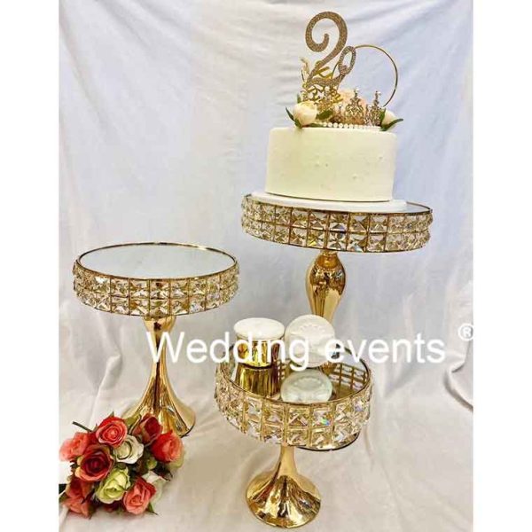 metal cake stands