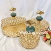 Cake pop stand luxury crystal decor with dome