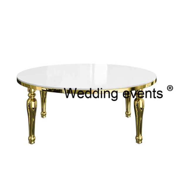 Dining set round table