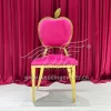 Apple Chair Golden Frame for Wedding Ceremony