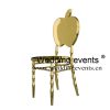 Apple chair golden frame for wedding ceremony
