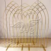 Wedding Backdrop Frame Gold Stand Set of 3