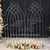 Silver Wedding Backdrop Stainless Steel Stand