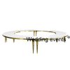 Round table event four-in-one design curve table