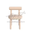 Wedding Event Chairs Warm Tones Cream-Colored