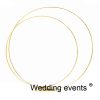 Wedding anniversary backdrop ideas two circle design