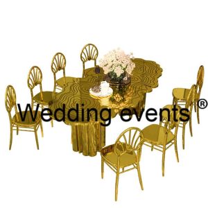 Restaurant dining table set