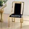 Wedding chair elegant with black velvet