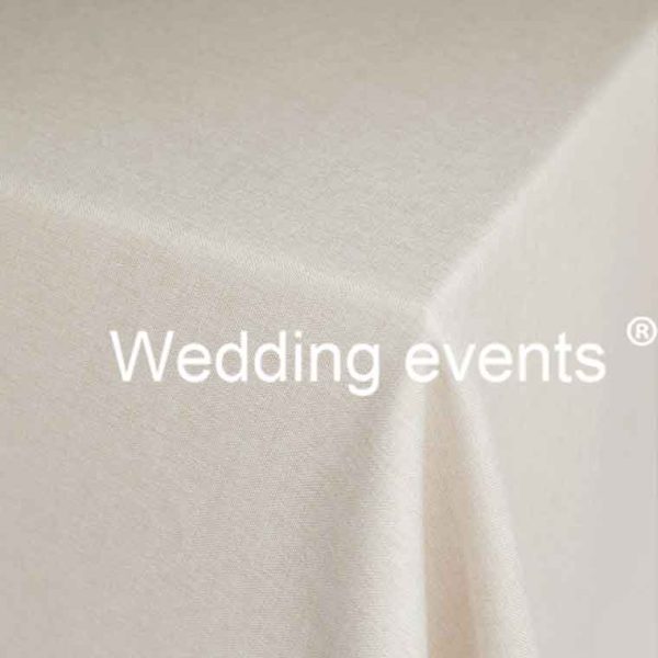 Natural polyester tablecloths