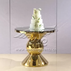 Gold Cake Tables