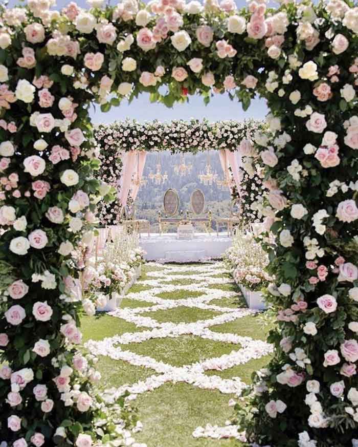 Luxury wedding fantasy a reality