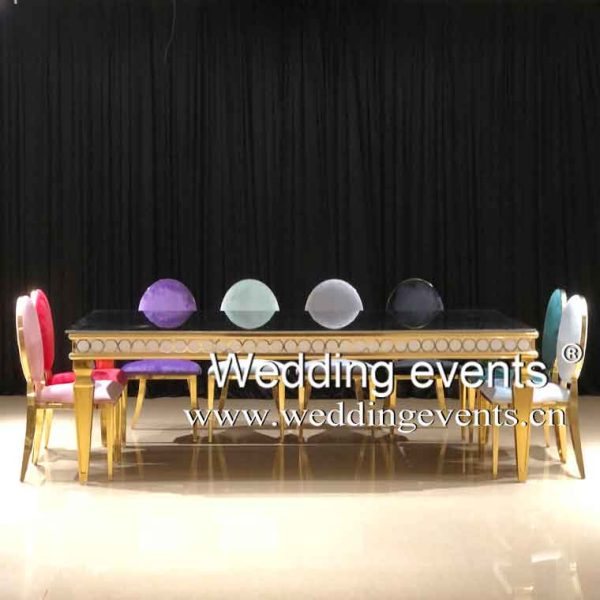 Modern restaurant table