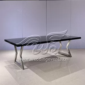 Black MDF Wedding Table