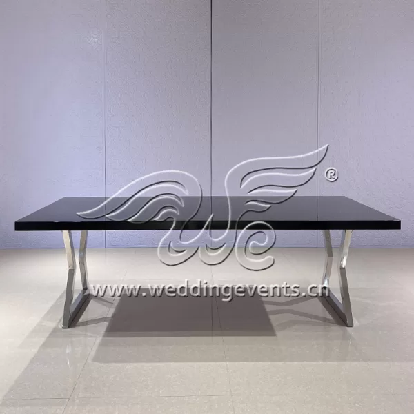 Black MDF Wedding Table