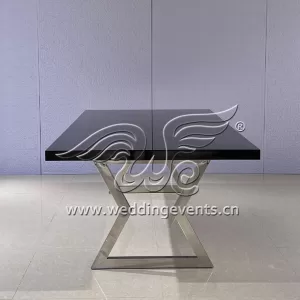 Black MDF Wedding Table