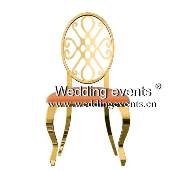 Orange beach wedding chair rentals