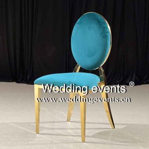 Aquamarine wedding chair