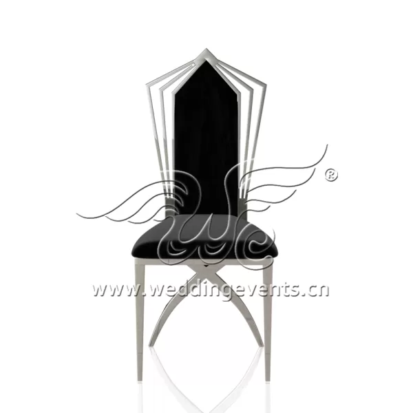 Cross leg wedding chair