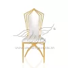 Cross Leg Wedding Chair High Back Design