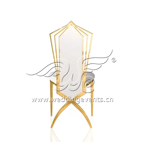 Cross leg wedding chair