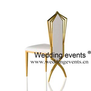 Cross leg wedding chair